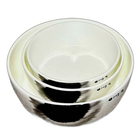 Lie Sang Bong Paris Set of Three Scent of Hangul Bone China Nesting Bowls - Picture 1 of 7